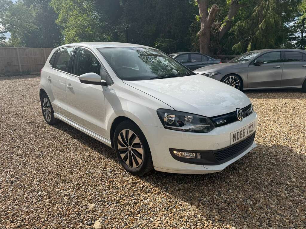 Volkswagen Polo 1.0 Tsi Bluemotion Tech Bluemotion Hatchback P White