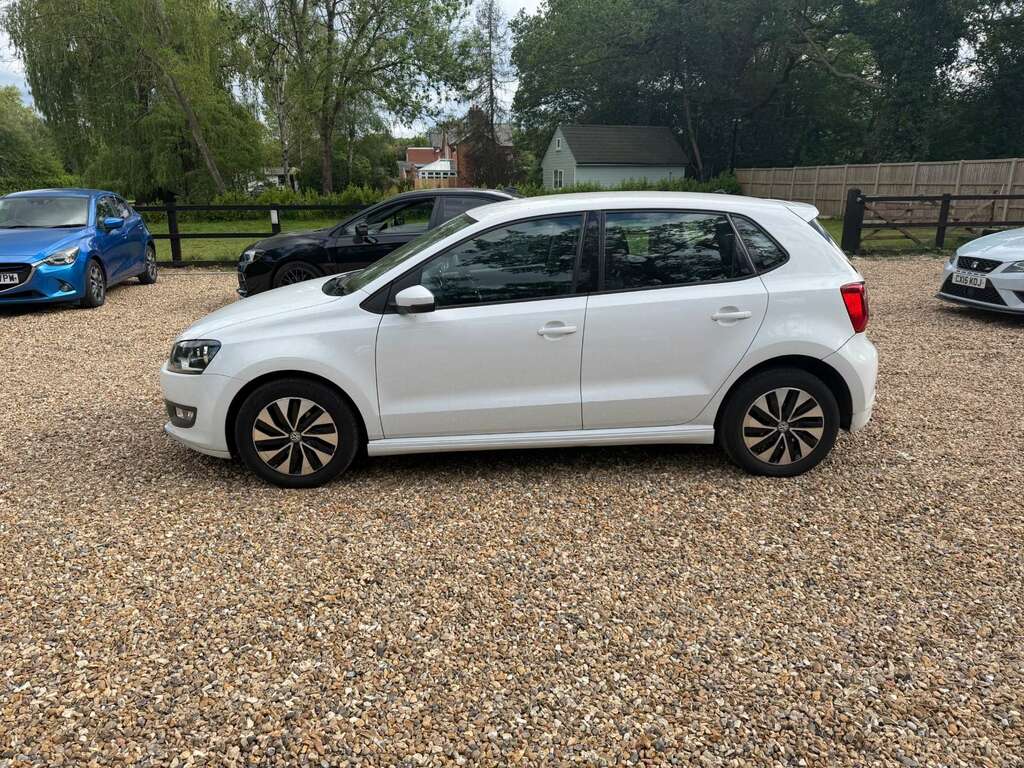 Volkswagen Polo 1.0 Tsi Bluemotion Tech Bluemotion Hatchback P ND66VXZ White #3