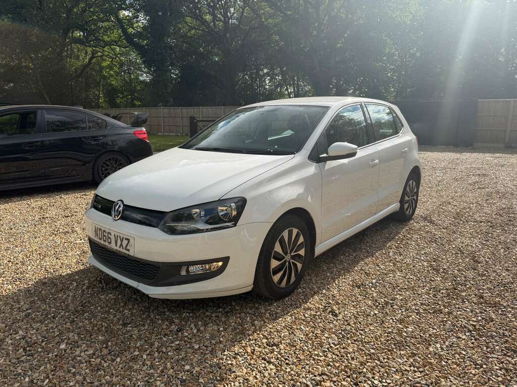 Volkswagen Polo 1.0 Tsi Bluemotion Tech Bluemotion Hatchback P ND66VXZ White #2