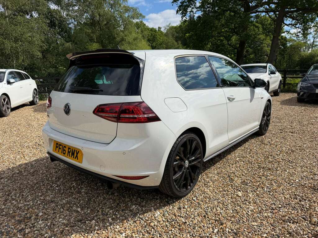 Volkswagen Golf 2.0 Tsi Bluemotion Tech Gti Launch Hatchback P PF16RMX White #5