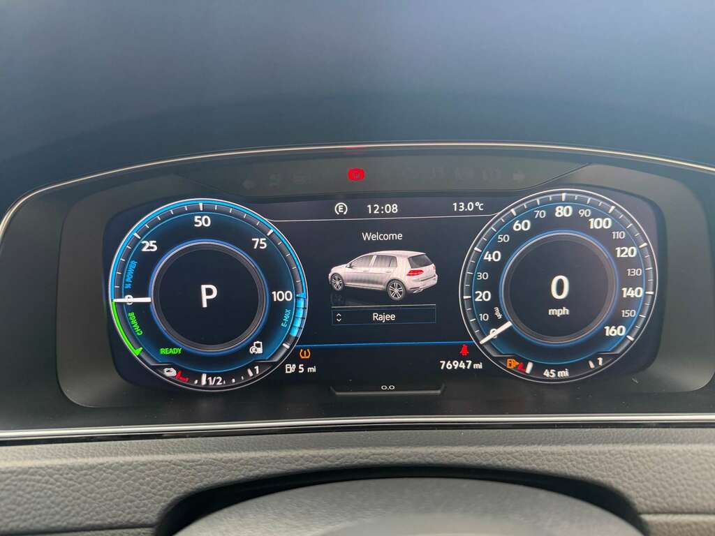Volkswagen e-Golf 1.4 Tsi 8.7Kwh Gte Hatchback Plug-in Hy DA67WJJ Black #5