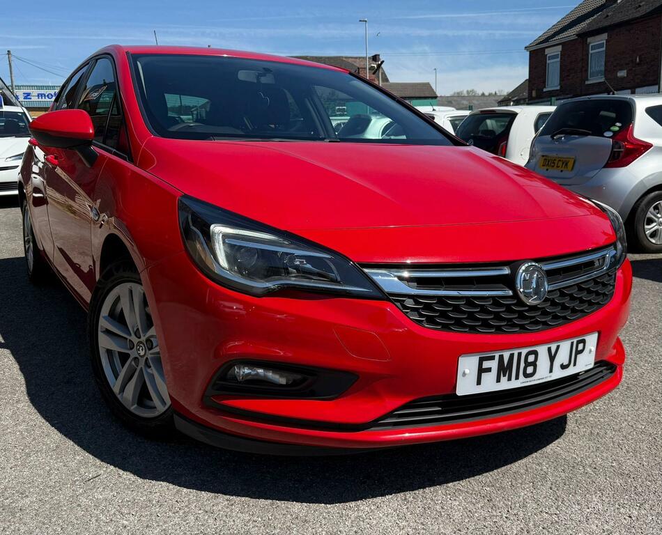 Vauxhall Astra 1.6 Cdti Ecoflex Design Hatchback Red