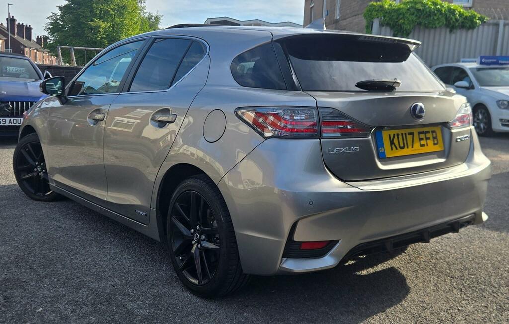 Lexus CT 1.8 200H Sport Hatchback Silver #5