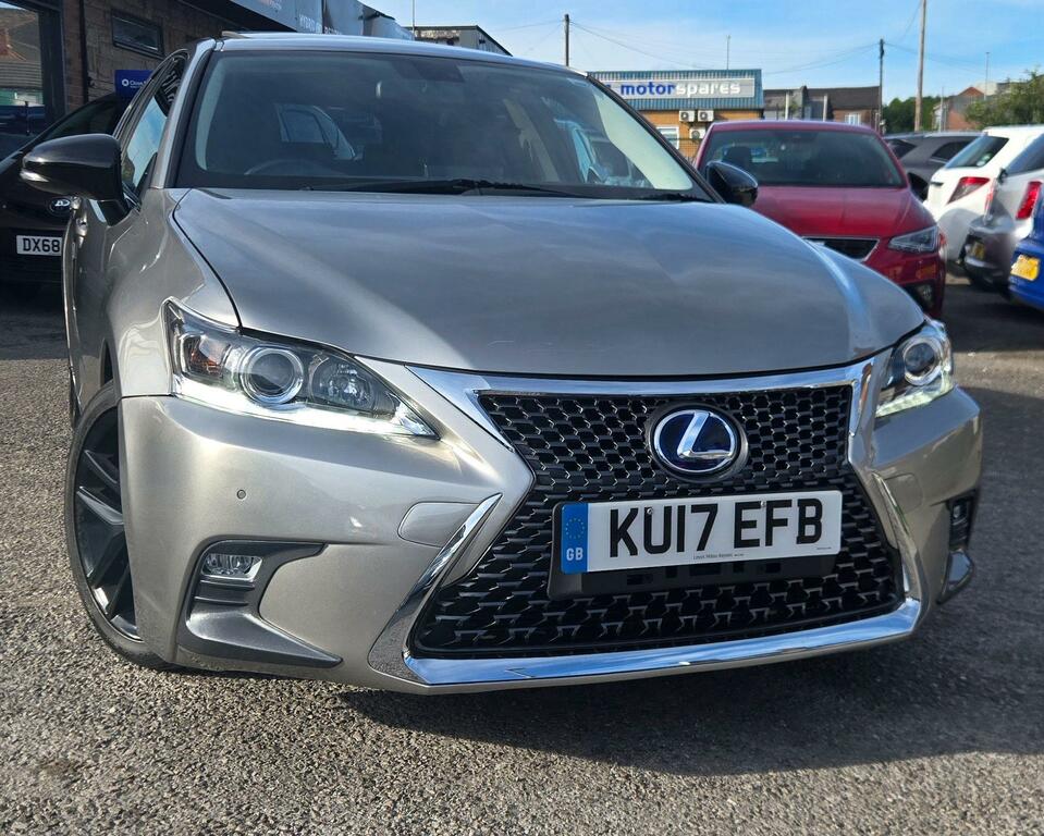 Lexus CT 1.8 200H Sport Hatchback Silver #2