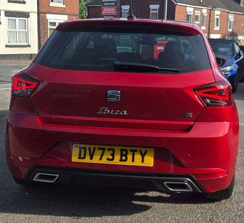 Seat Ibiza 1.0 Tsi Fr Sport Hatchback DV73BTY Red #5