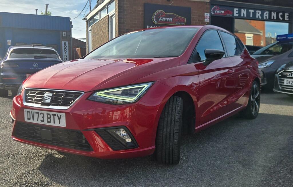 Seat Ibiza 1.0 Tsi Fr Sport Hatchback DV73BTY Red #3