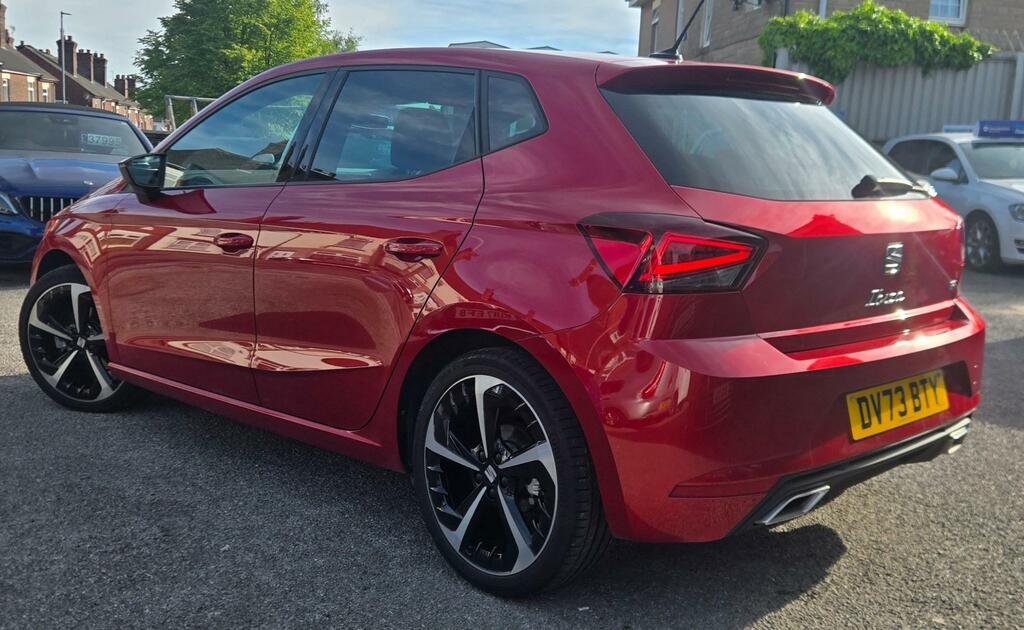 Seat Ibiza 1.0 Tsi Fr Sport Hatchback DV73BTY Red #4