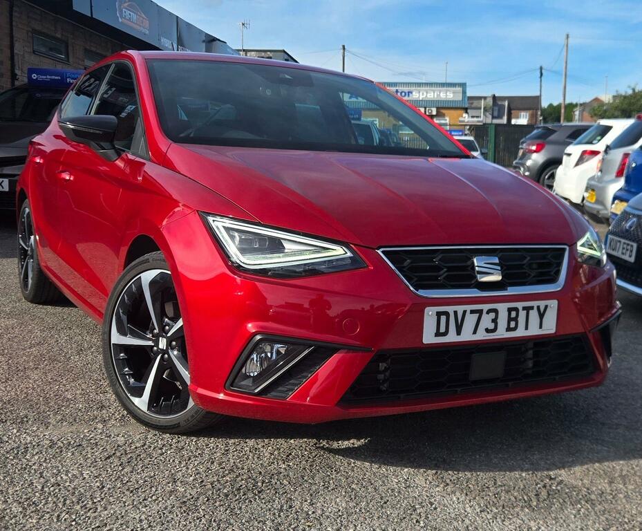 Seat Ibiza 1.0 Tsi Fr Sport Hatchback DV73BTY Red #2