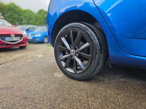 Skoda Fabia Colour Edition Tsi CP17JRZ Blue #5