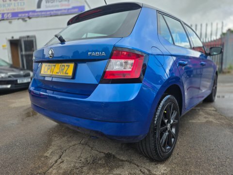 Skoda Fabia Colour Edition Tsi CP17JRZ Blue #6