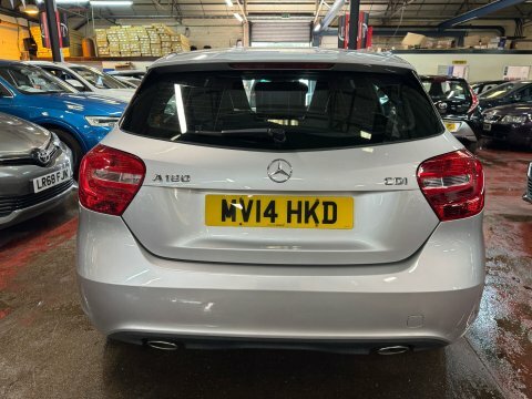 Mercedes-Benz A Class A180 Cdi Blueefficiency MV14HKD Silver #5