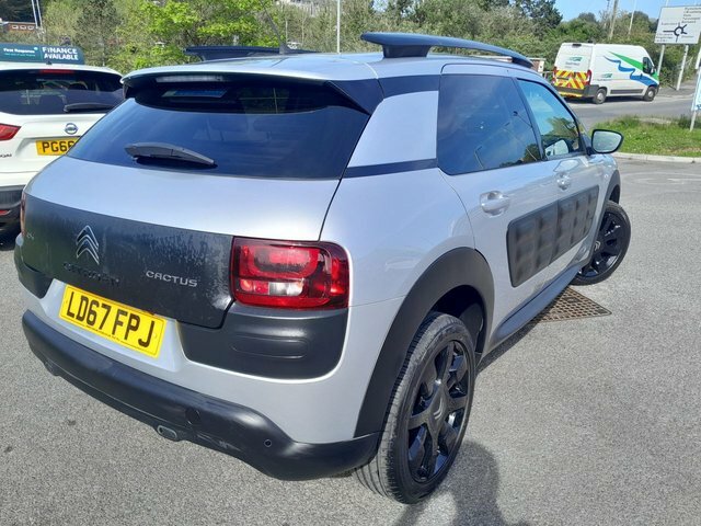 Citroen C4 Cactus 2017 1.2 Puretech Flair Hatchback Manua LD67FPJ Silver #3