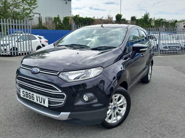 Ford Ecosport 2016 1.0T Ecoboost Zetec Suv 2Wd Black