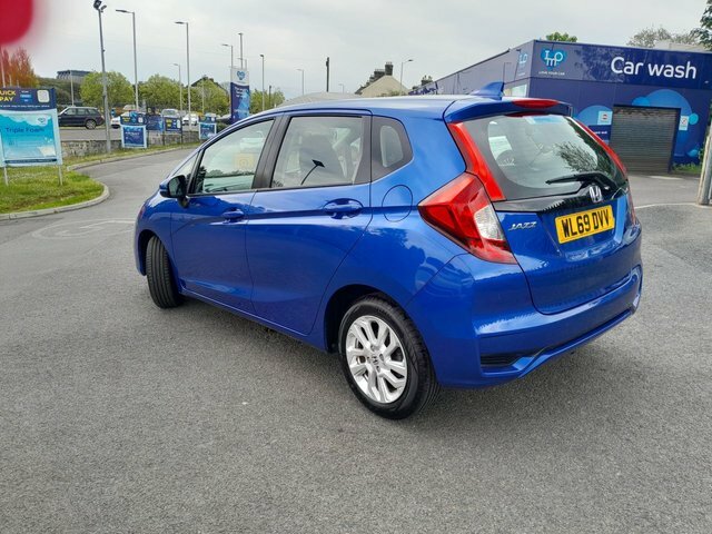 Honda Jazz 2020 1.3 I-vtec Se Hatchback Cvt Euro 6 Blue #3