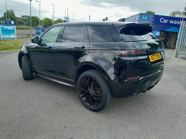 Land Rover Range Rover Evoque 2020 2.0 D150 R-dynamic Suv Fwd AE70ORU Black #4