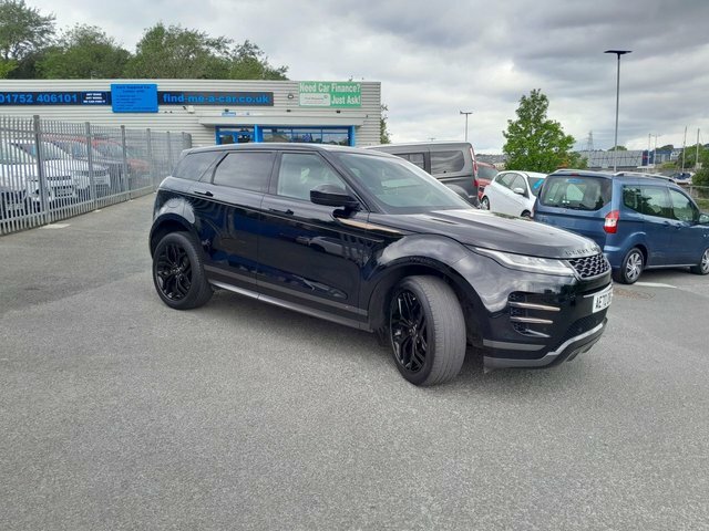 Land Rover Range Rover Evoque 2020 2.0 D150 R-dynamic Suv Fwd AE70ORU Black #2