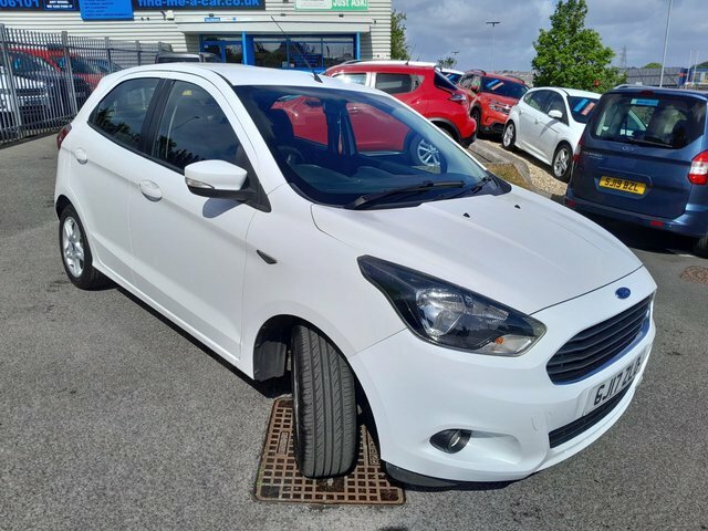 Ford KA+ 2017 1.2 Ti-vct Zetec Hatchback GJ17ZLO White #2