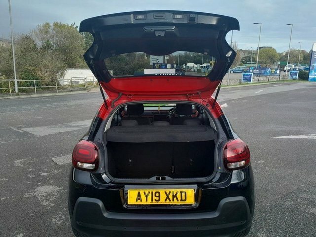 Citroen C3 2019 1.2 Puretech Flair Hatchback Manua AY19XKD Black #5