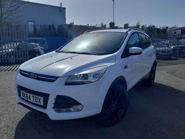 Ford Kuga 2014 1.6T Ecoboost Titanium X Suv White