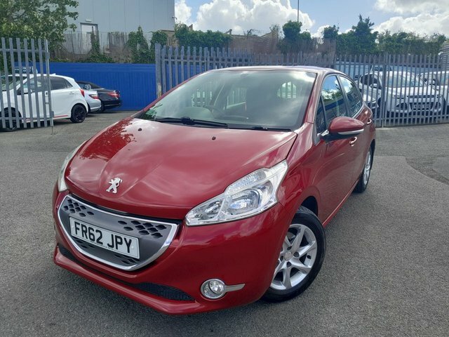 Peugeot 208 2013 1.4 E-hdi Active Hatchback Egc Eur Red