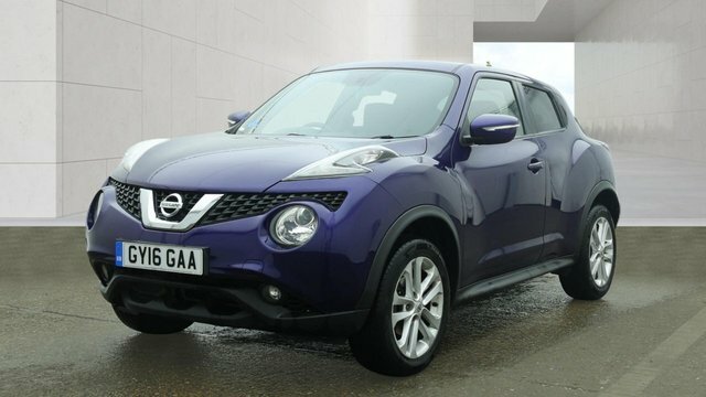Nissan Juke 2016 1.6 Acenta Premium Suv Xtron Euro Blue