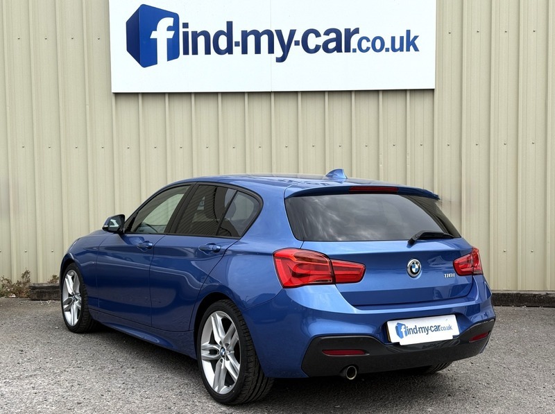 BMW 1 Series 118I M Sport KS66EFH Blue #2