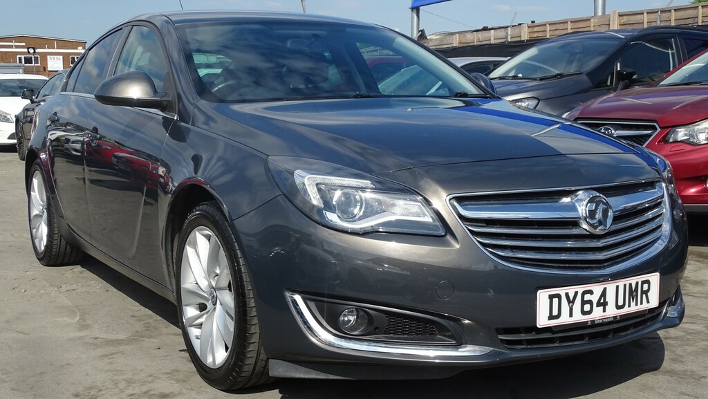 Vauxhall Insignia Hatchback 1.8 16V Sri 201464 DY64UMR Grey #2