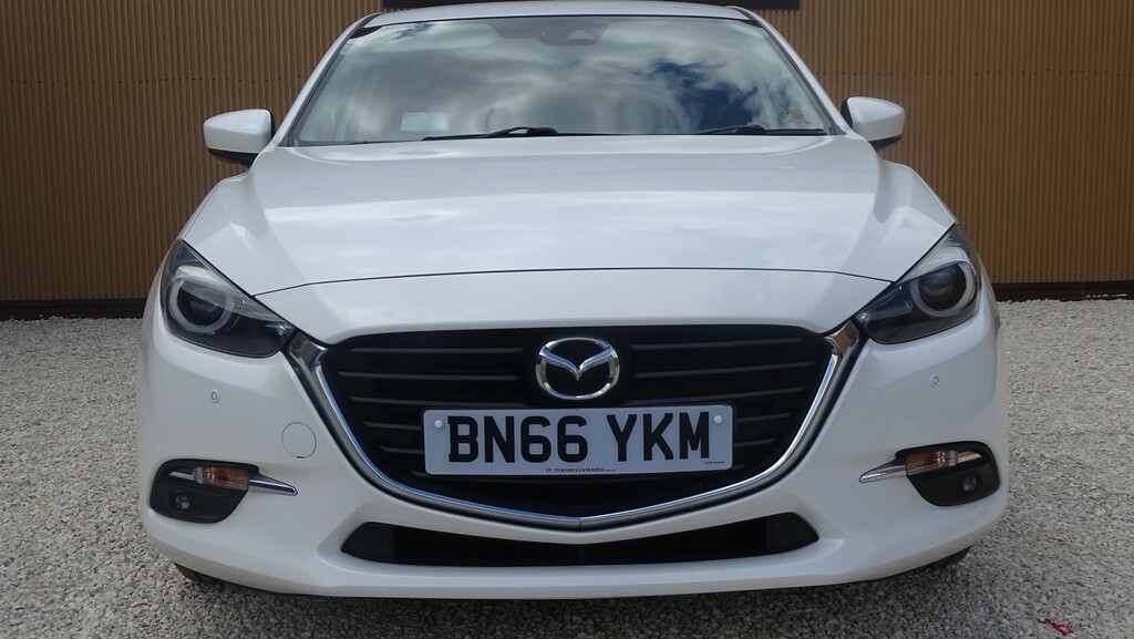 Mazda 3 Hatchback 2.0 Skyactiv-g Sport Nav 201666 BN66YKM White #6