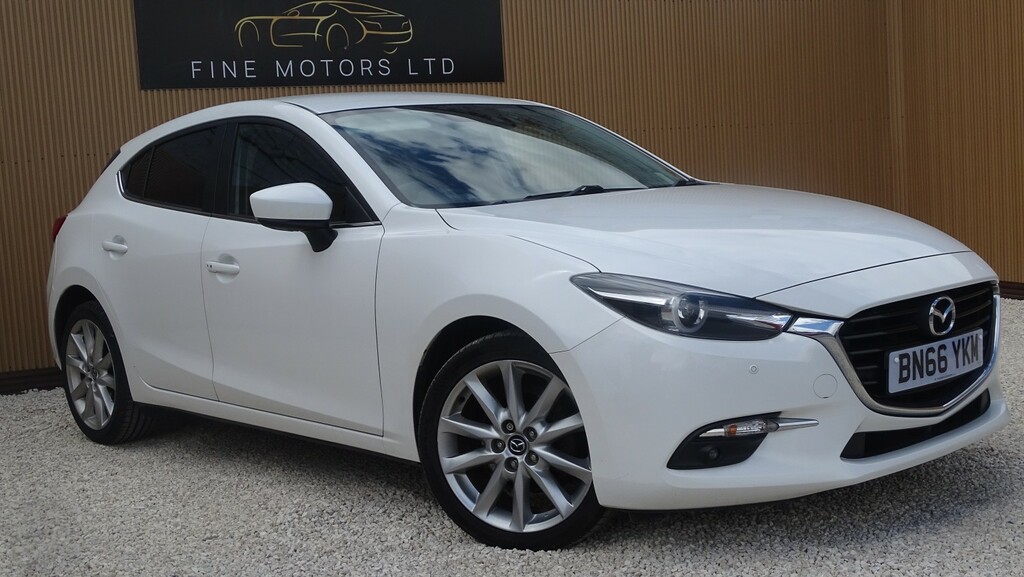 Mazda 3 Hatchback 2.0 Skyactiv-g Sport Nav 201666 BN66YKM White #2