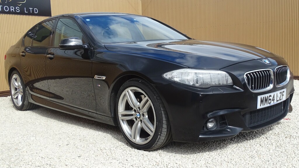 BMW 5 Series Saloon 3.0 530D M Sport Saloon 201564 MM64LZF Black #4