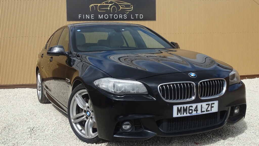 BMW 5 Series Saloon 3.0 530D M Sport Saloon 201564 Black