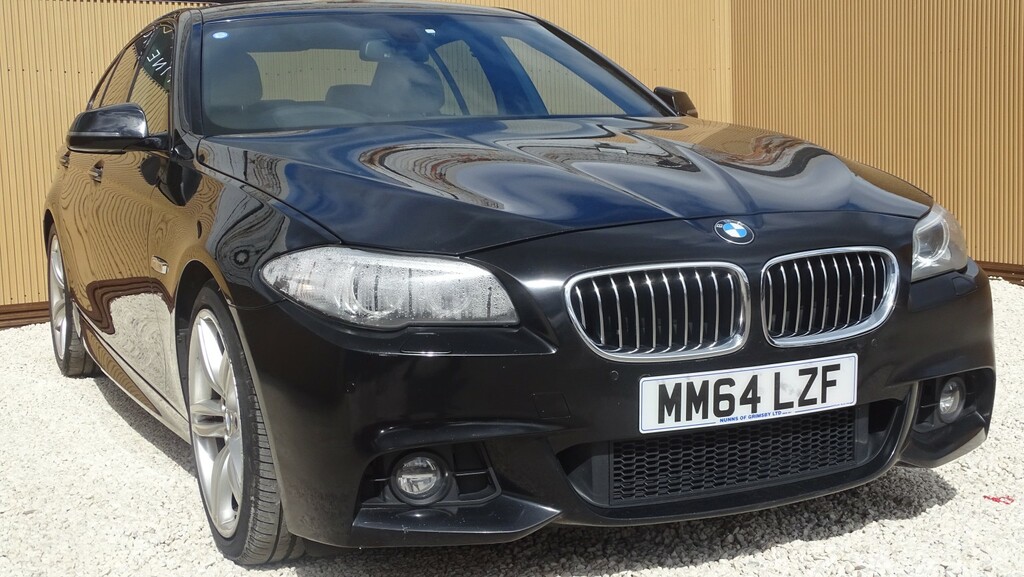 BMW 5 Series Saloon 3.0 530D M Sport Saloon 201564 MM64LZF Black #3