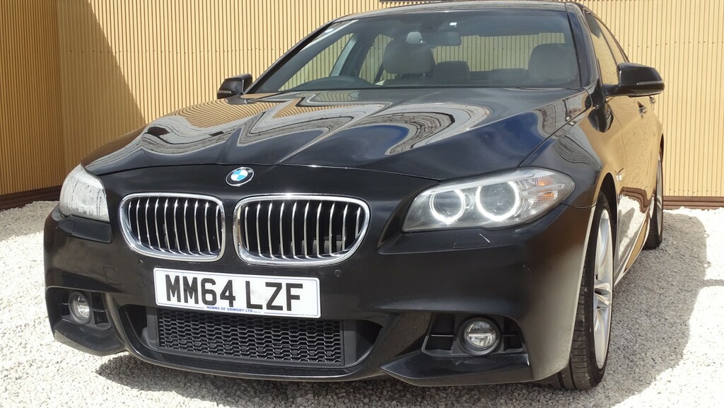 BMW 5 Series Saloon 3.0 530D M Sport Saloon 201564 MM64LZF Black #6