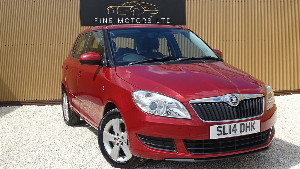 Skoda Fabia Hatchback 1.2 Tsi Se 201414 Red