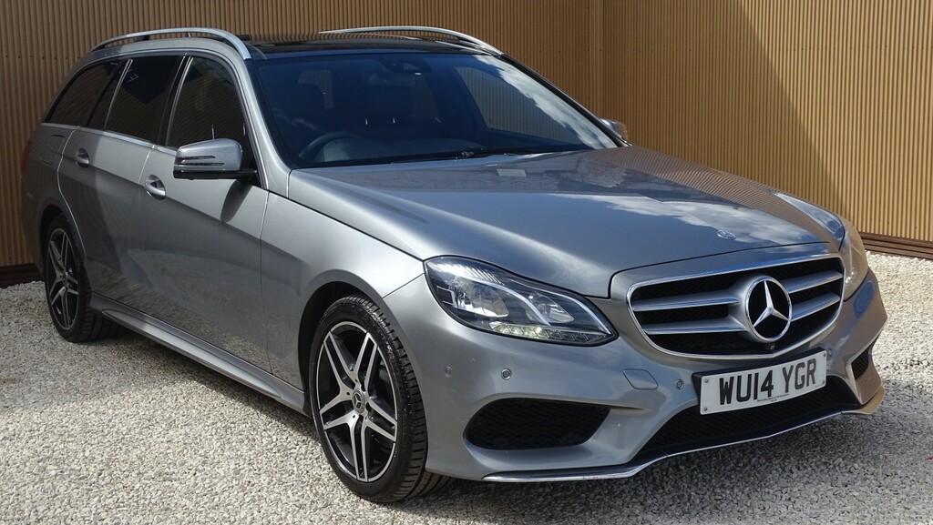 Mercedes-Benz E Class Estate 2.1 E220 Cdi Amg Sport 201414 WU14YGR Silver #4