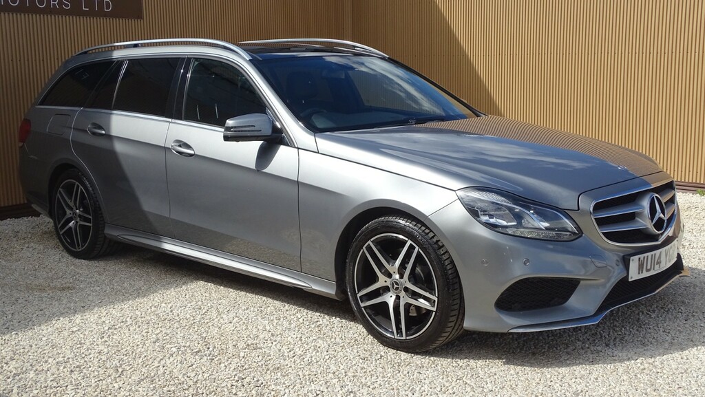 Mercedes-Benz E Class Estate 2.1 E220 Cdi Amg Sport 201414 WU14YGR Silver #5