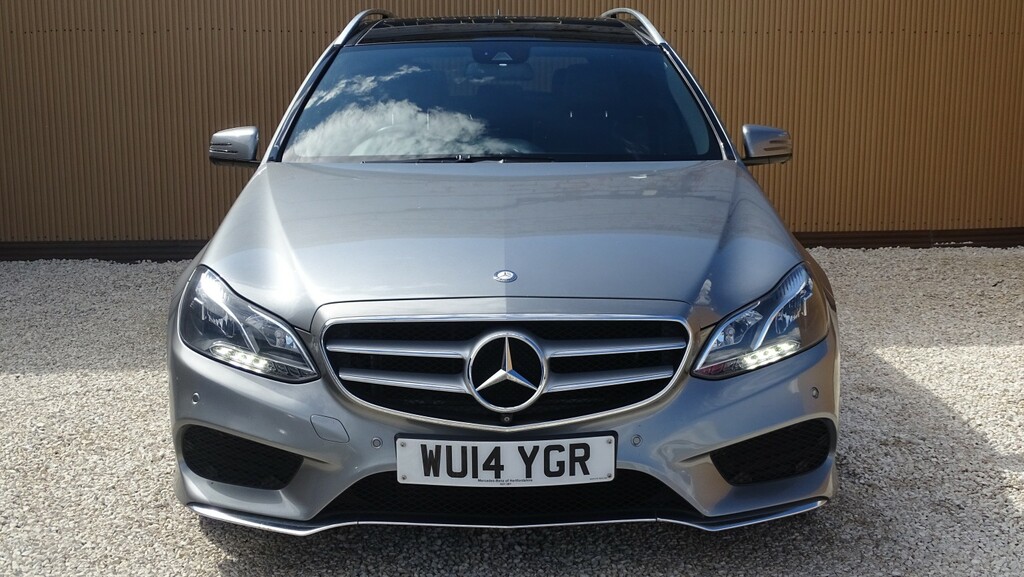 Mercedes-Benz E Class Estate 2.1 E220 Cdi Amg Sport 201414 WU14YGR Silver #6