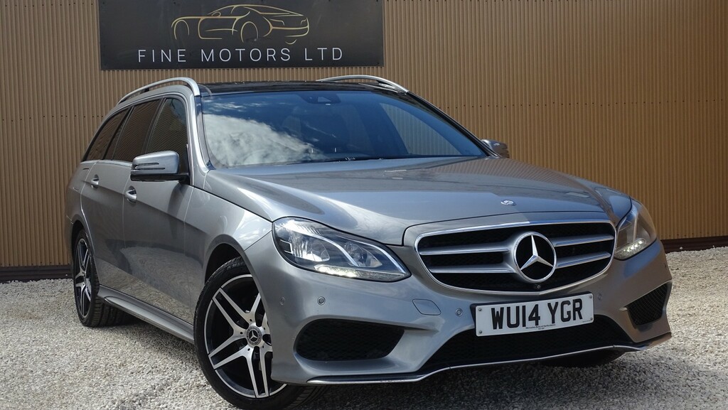 Mercedes-Benz E Class Estate 2.1 E220 Cdi Amg Sport 201414 Silver