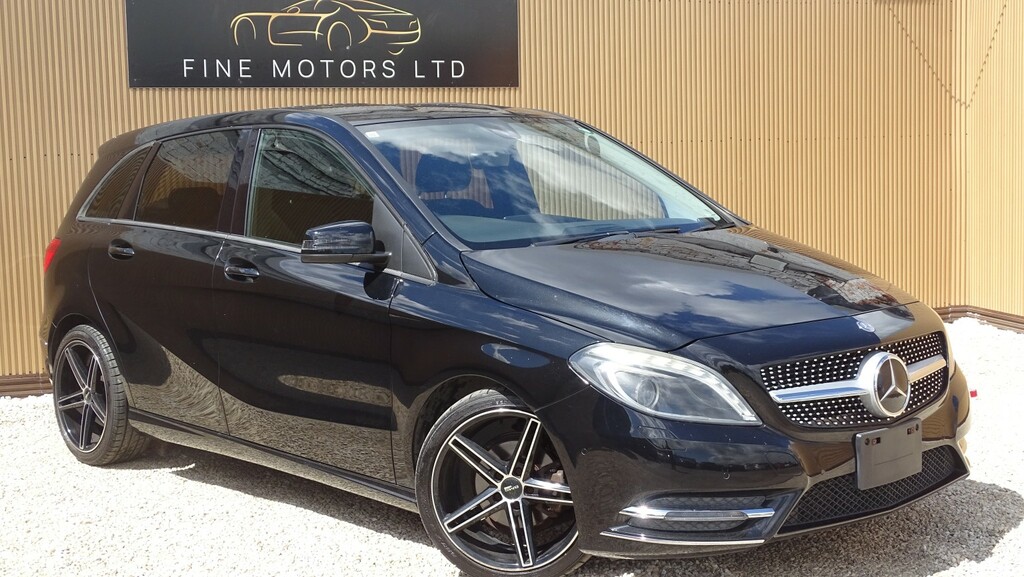 Mercedes-Benz B Class Mpv 1.6 B180 Sport 201414 TEMP107 Black #2