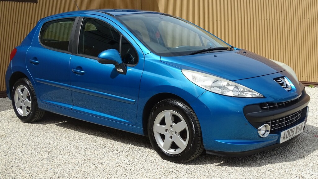 Peugeot 207 Hatchback 1.4 Vti Sport 200909 AD09WGW Blue #5