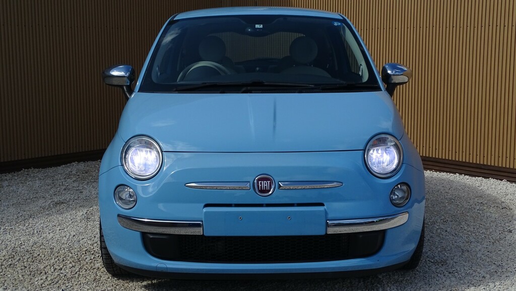Fiat 500 Hatchback 0.9 Twinair Pop Star 201213 Blue #3