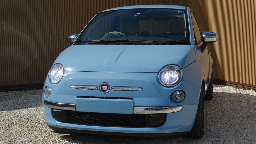 Fiat 500 Hatchback 0.9 Twinair Pop Star 201213 Blue #6