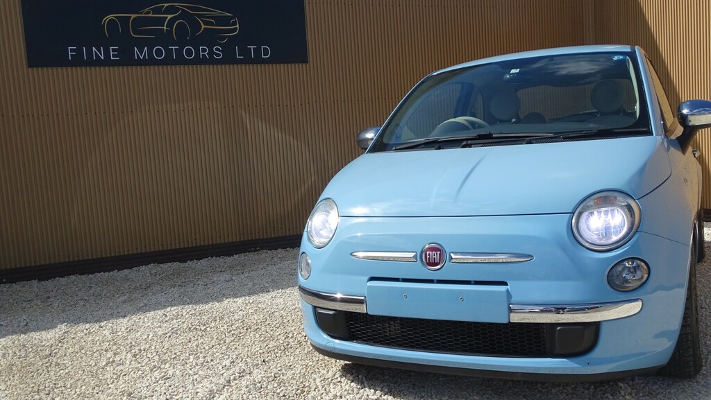 Fiat 500 Hatchback 0.9 Twinair Pop Star 201213 Blue #5