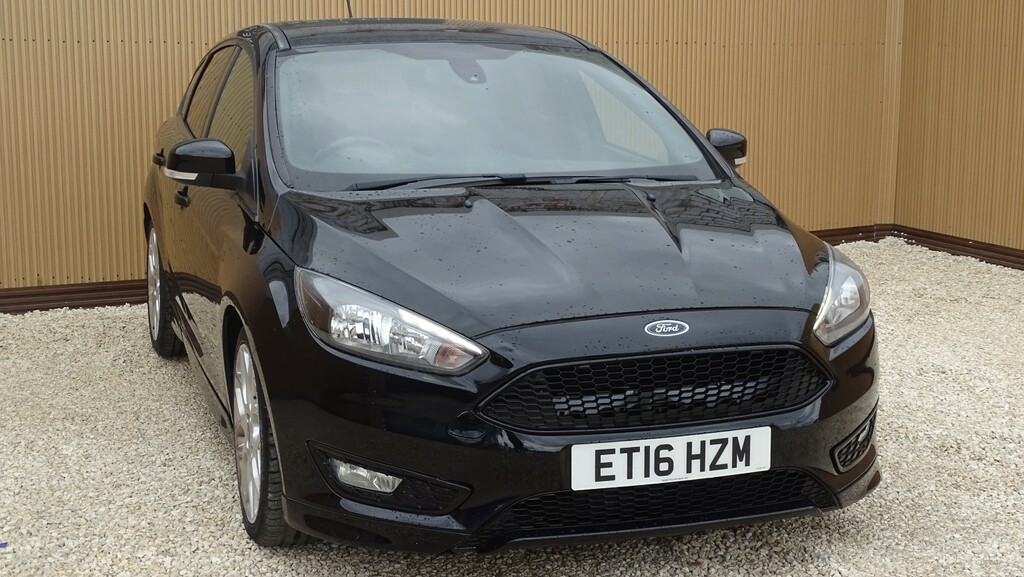 Ford Focus Hatchback 1.0 T Ecoboost St-line 201616 ET16HZM Black #5