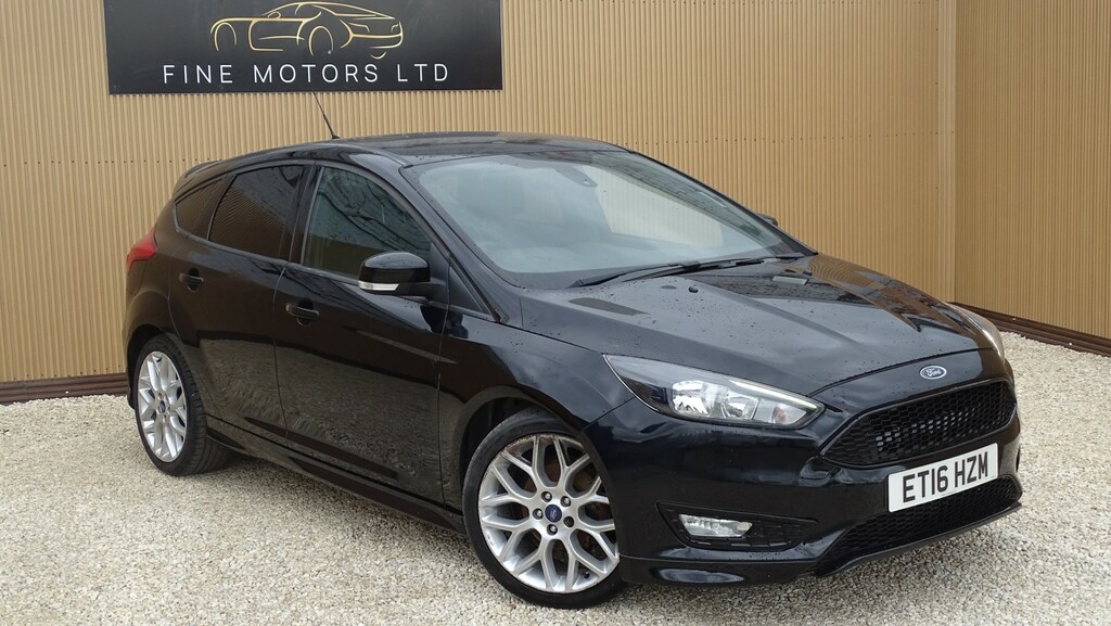Ford Focus Hatchback 1.0 T Ecoboost St-line 201616 ET16HZM Black #3
