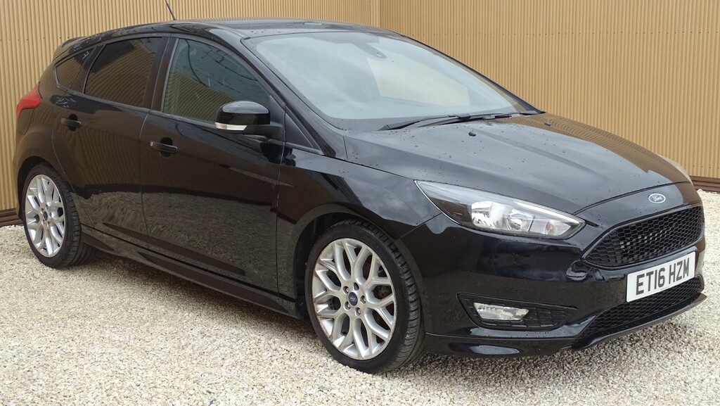 Ford Focus Hatchback 1.0 T Ecoboost St-line 201616 ET16HZM Black #6