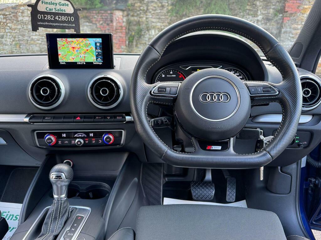 Audi A3 2.0 Tdi Quattro S Line Nav KR65PXT Blue #2