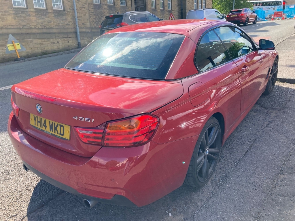 BMW 4 Series 3.0 435I M Sport Red #2