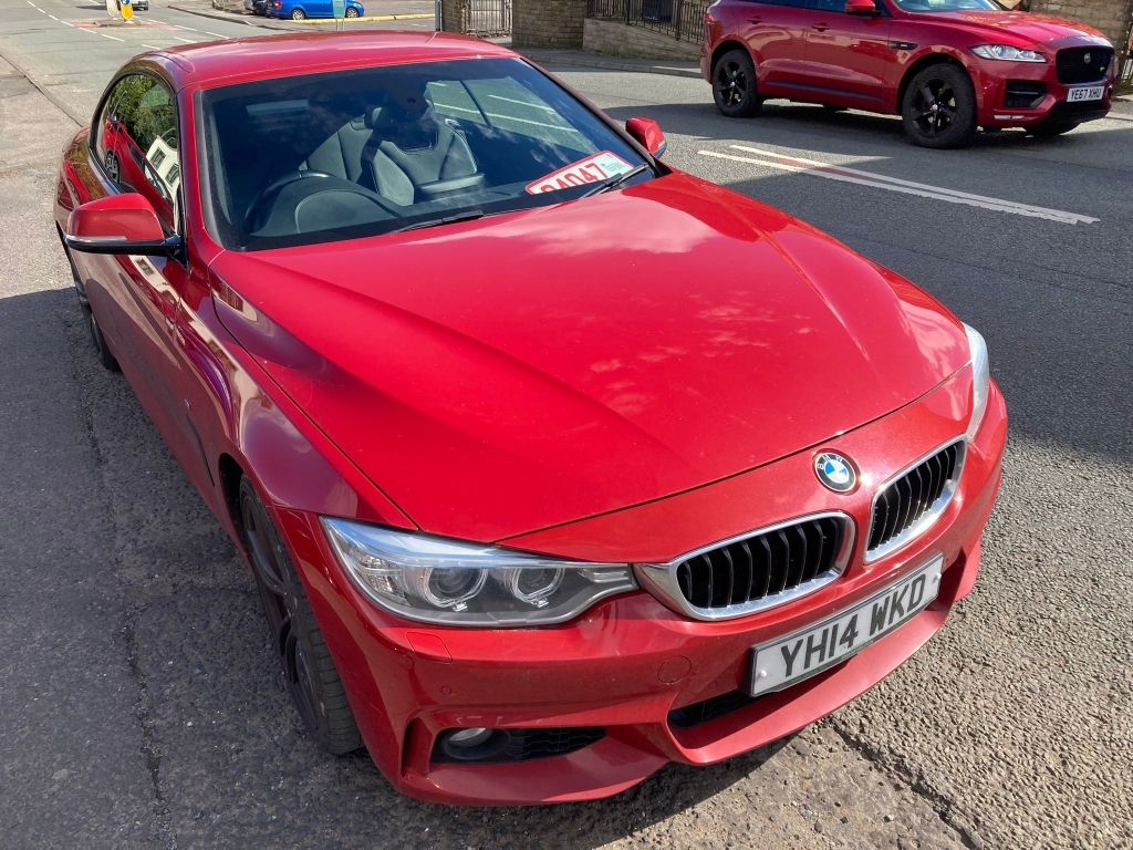 BMW 4 Series 3.0 435I M Sport Red