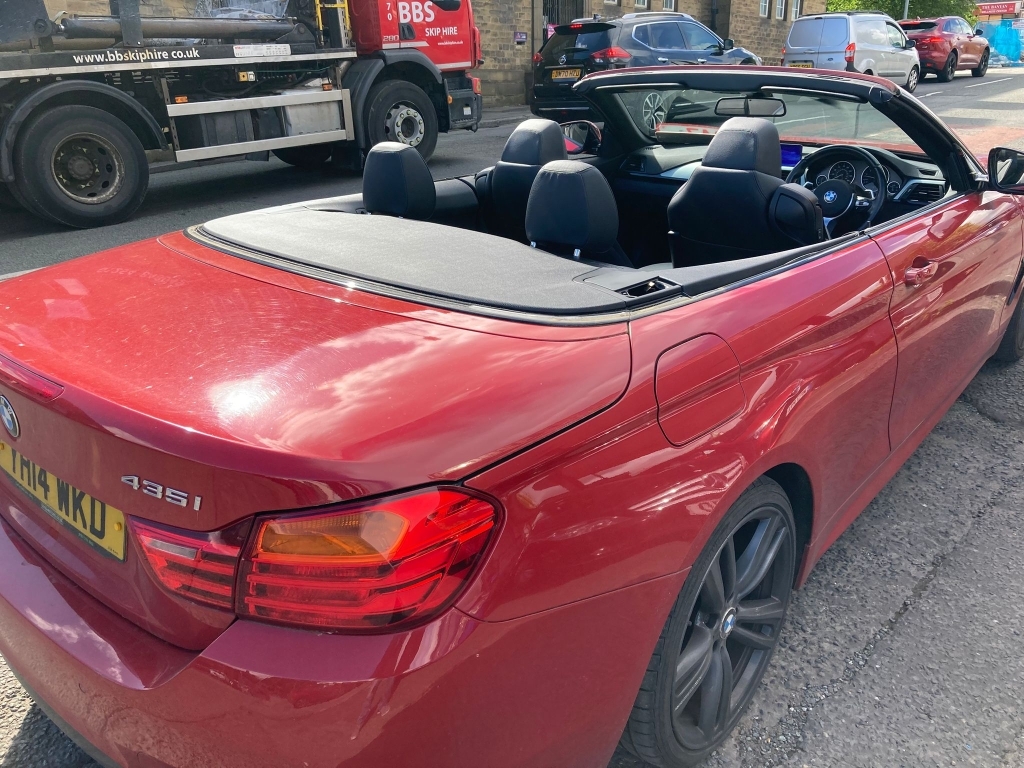 BMW 4 Series 3.0 435I M Sport Red #3